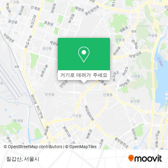 칠갑산 지도