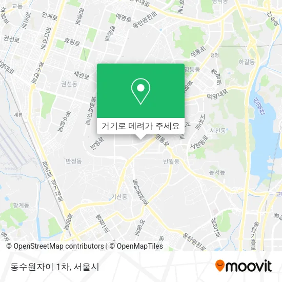 동수원자이 1차 지도