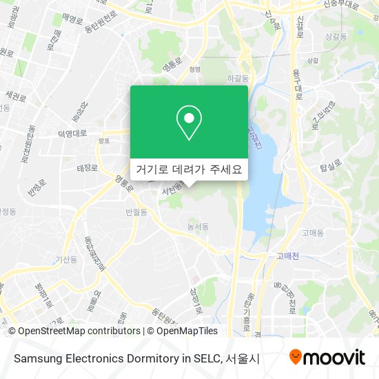 Samsung Electronics Dormitory in SELC 지도