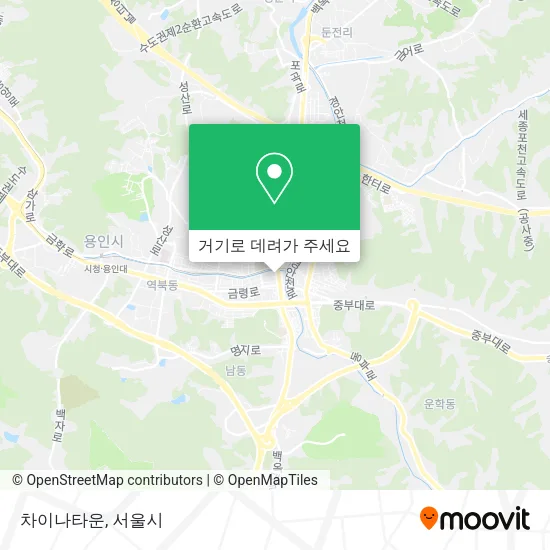 차이나타운 지도