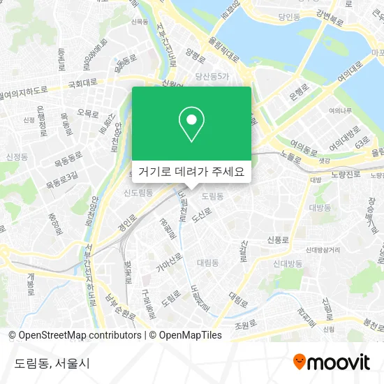 도림동 지도