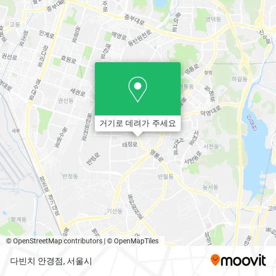 다빈치 안경점 지도