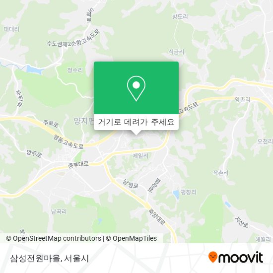 삼성전원마을 지도