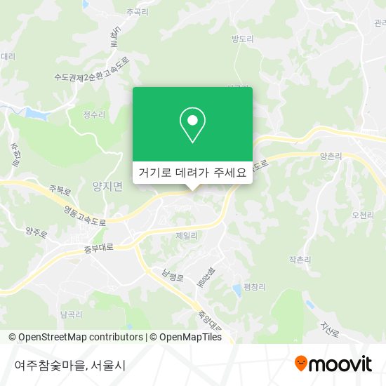 여주참숯마을 지도