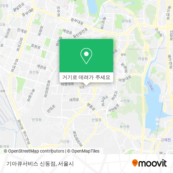기아큐서비스 신동점 지도