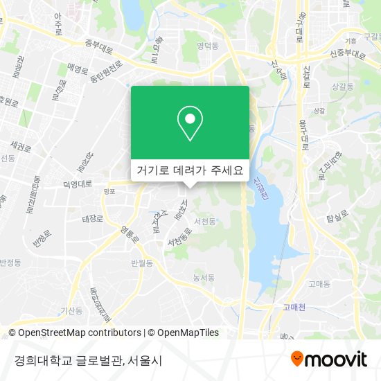 경희대학교 글로벌관 지도