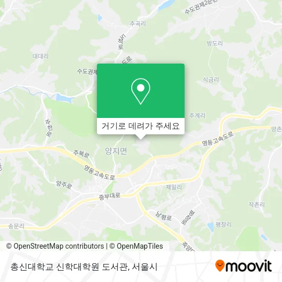 총신대학교 신학대학원 도서관 지도