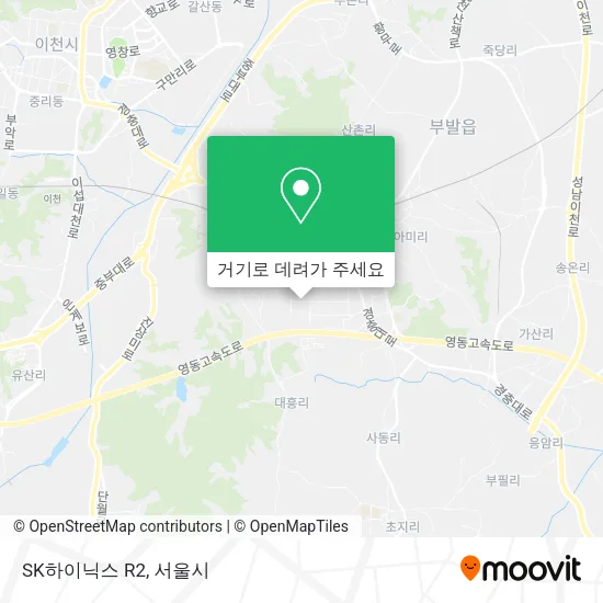 SK하이닉스 R2 지도