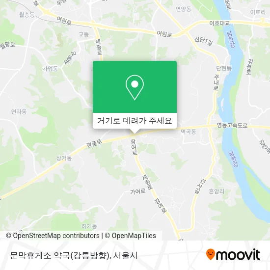 문막휴게소 약국(강릉방향) 지도