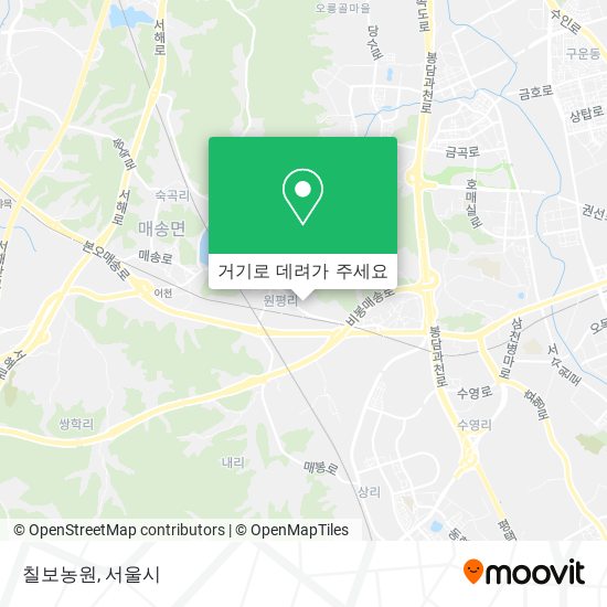 칠보농원 지도