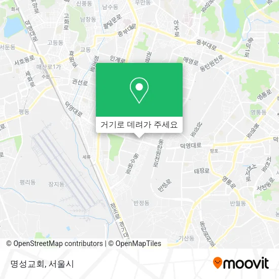 명성교회 지도