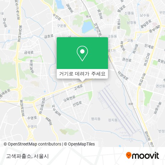 고색파출소 지도