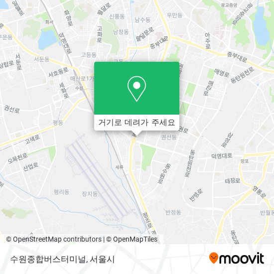 수원종합버스터미널 지도