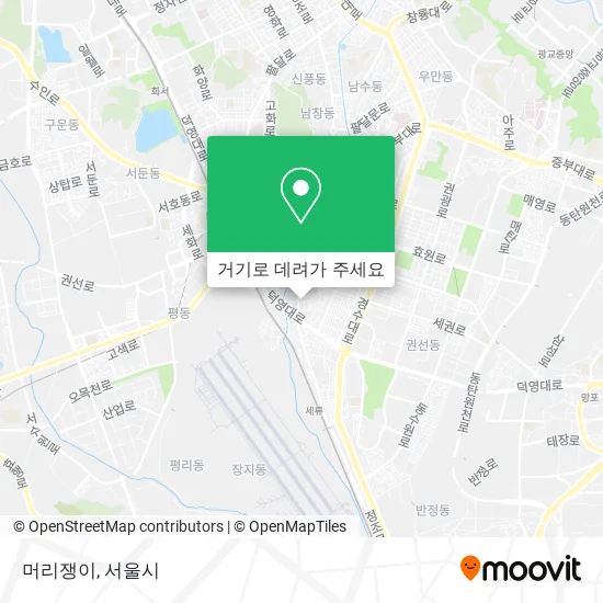 머리쟁이 지도