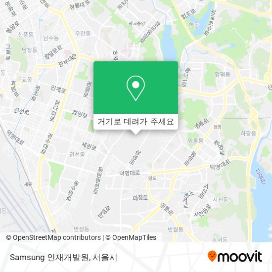 Samsung 인재개발원 지도