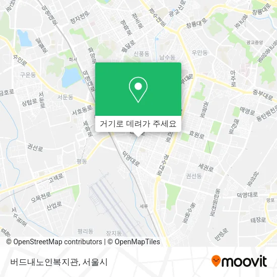 버드내노인복지관 지도