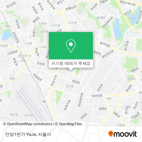 안양1번가 YaJa 지도