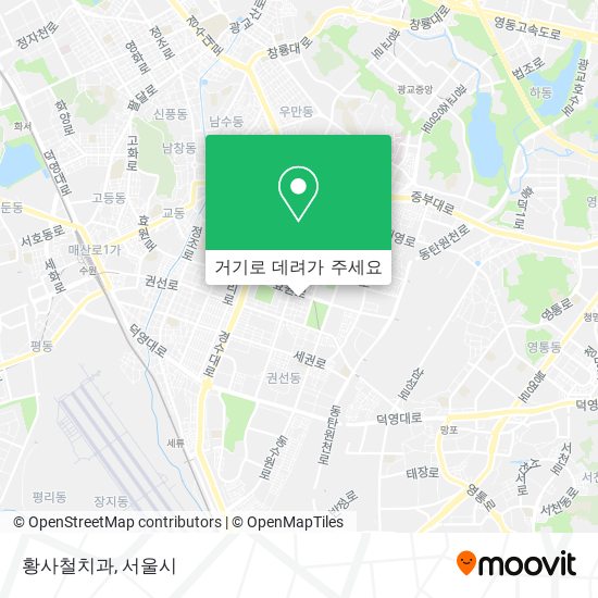 황사철치과 지도