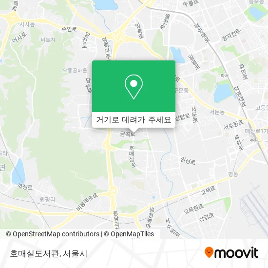 호매실도서관 지도