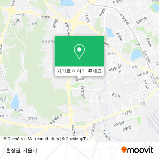 훈장골 지도