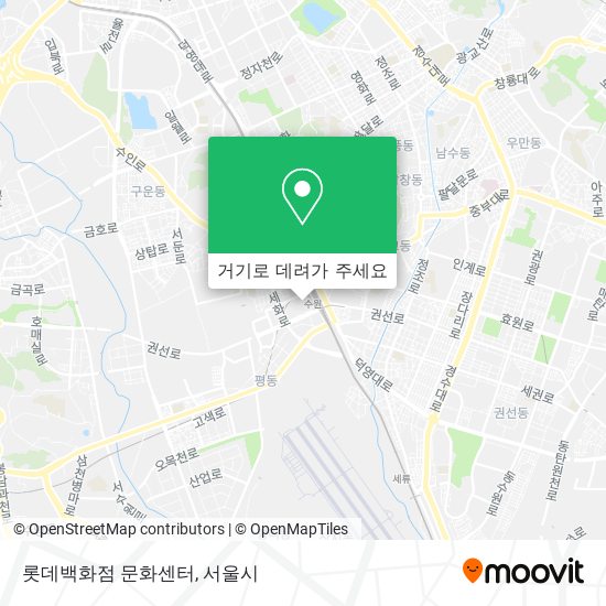 롯데백화점 문화센터 지도