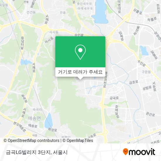 금곡LG빌리지 3단지 지도