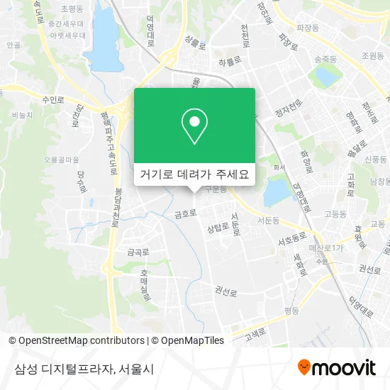 삼성 디지털프라자 지도