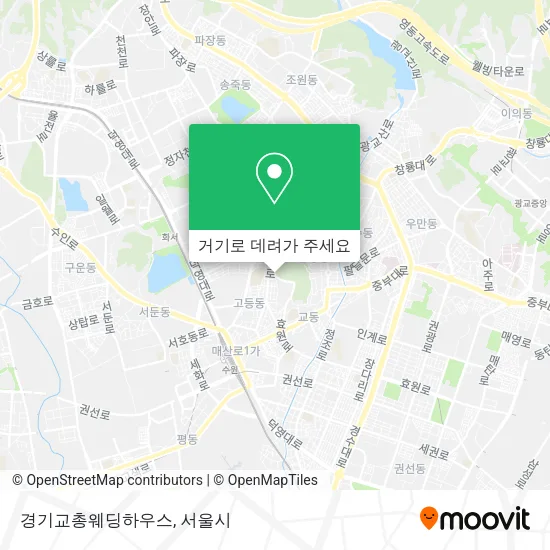 경기교총웨딩하우스 지도
