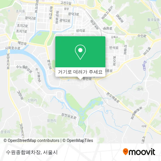 수원종합폐차장 지도