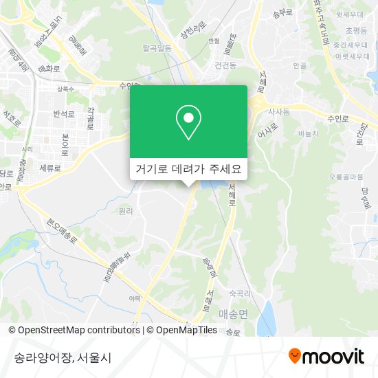 송라양어장 지도