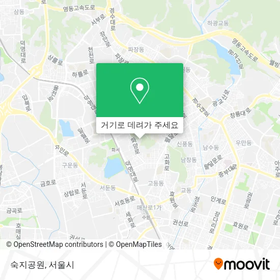 숙지공원 지도