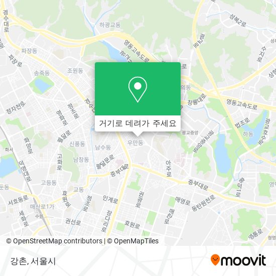 강촌 지도