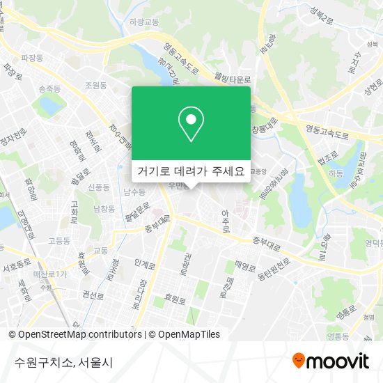 수원구치소 지도