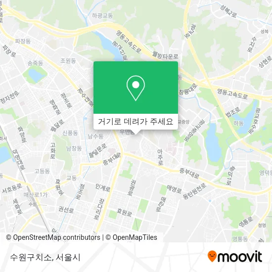 수원구치소 지도