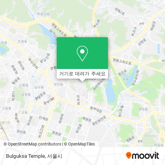 Bulguksa Temple 지도