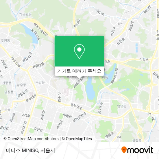 미니소 MINISO 지도