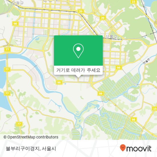 불부리구이경지 지도