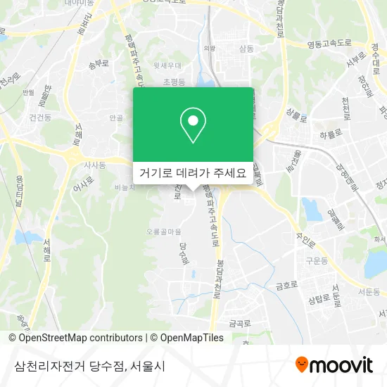 삼천리자전거 당수점 지도