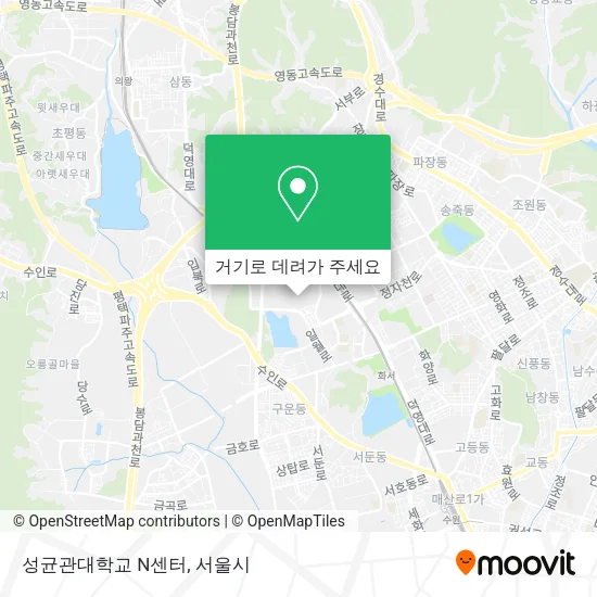 성균관대학교 N센터 지도