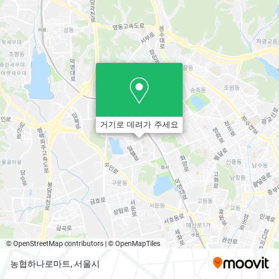 농협하나로마트 지도
