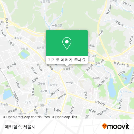 메카헬스 지도