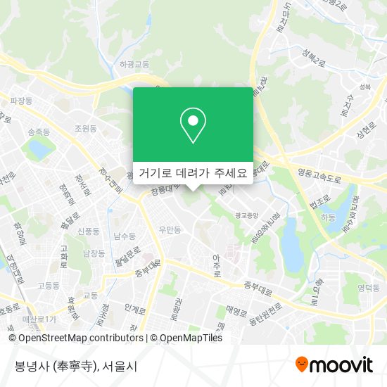 봉녕사 (奉寧寺) 지도