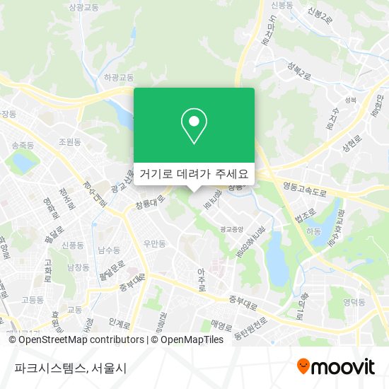 파크시스템스 지도