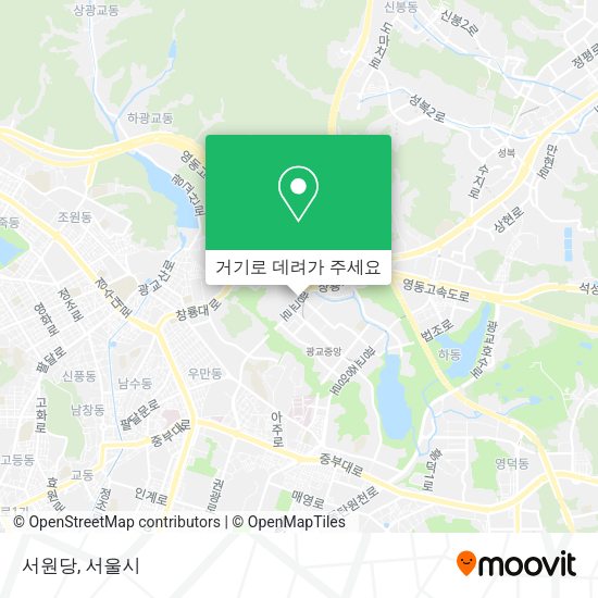 서원당 지도
