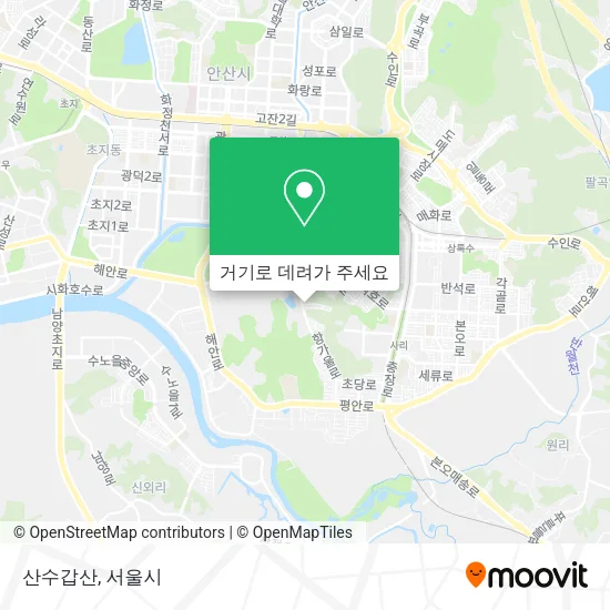 산수갑산 지도