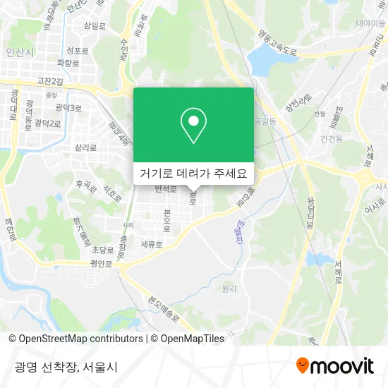 광명 선착장 지도