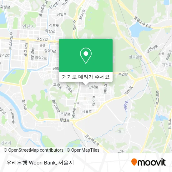 우리은행 Woori Bank 지도