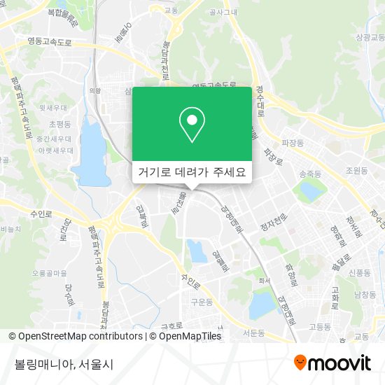 볼링매니아 지도