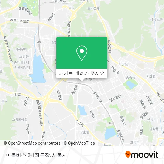 마을버스 2-1정류장 지도