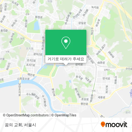 꿈의 교회 지도